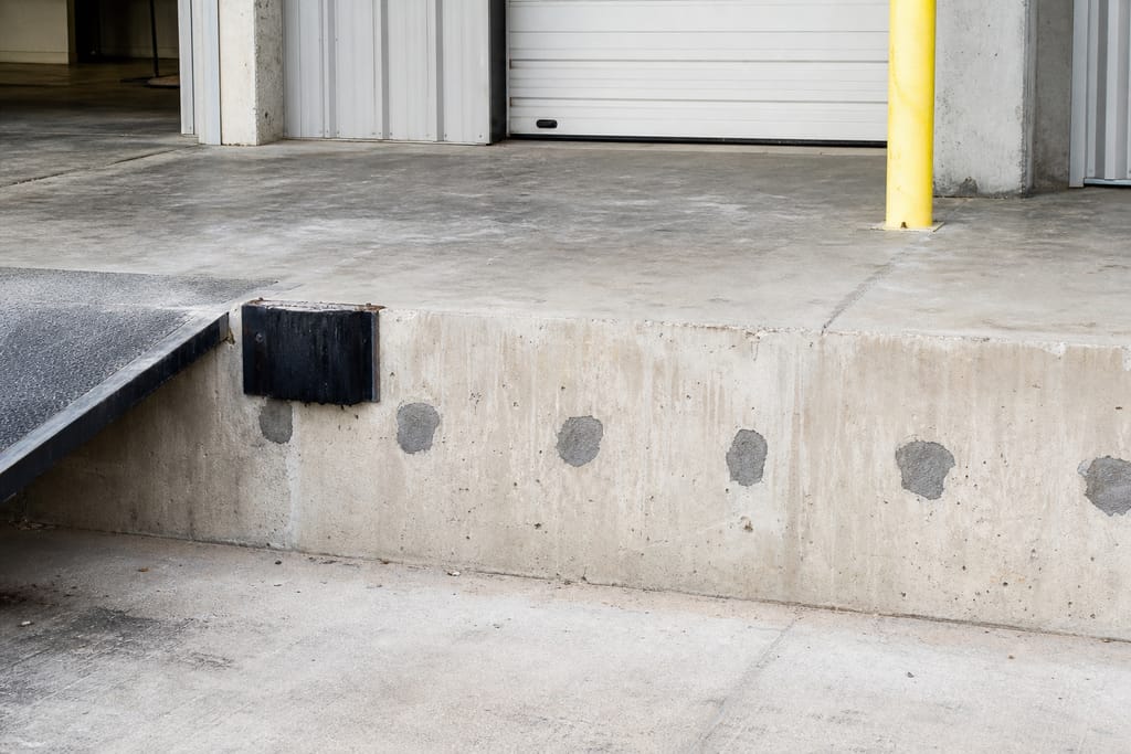 Hydraulic cement patch photo